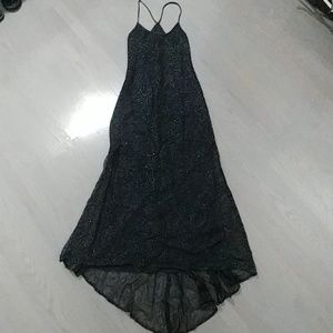 Black cocktail dress